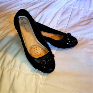 Time and Tru black flats